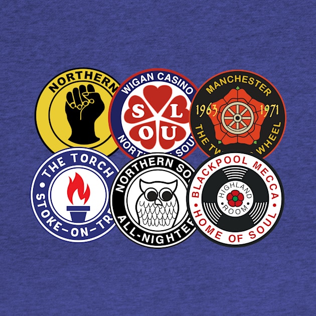 Northern soul Clubs by RussellTateDotCom